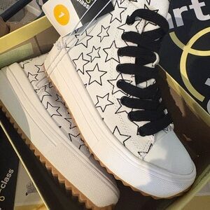 Art Class Starry Black and White Sneakers